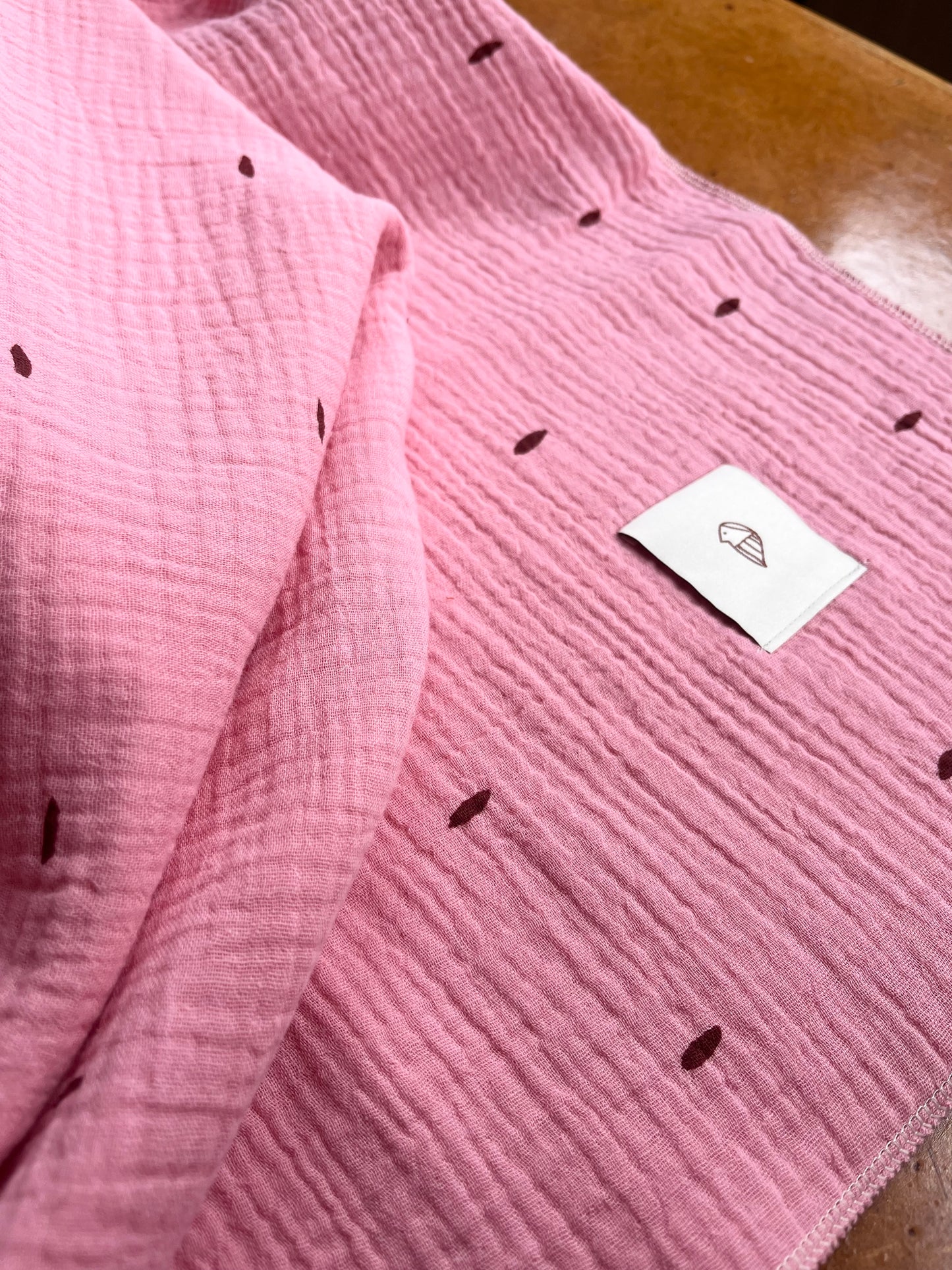 Babyfilt Rosa, Ris